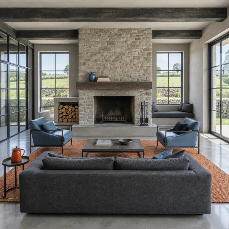 The Hearth Returns: How Country Houses Design Around the Fire