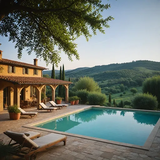 Experience authentic tuscany agriturismo: luxury farm stays with pool and family-friendly charm
