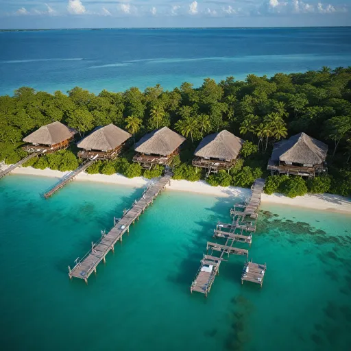 Water bungalows in Belize for refined island escapes above the reef